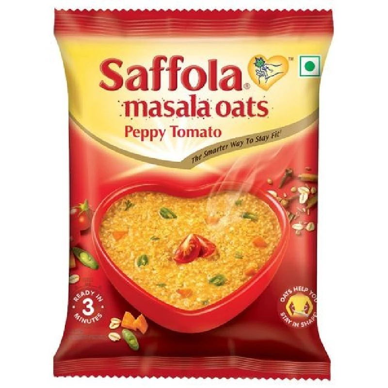 Saffola Masala Oats -Peppy Tomato, 40 g-2.webp